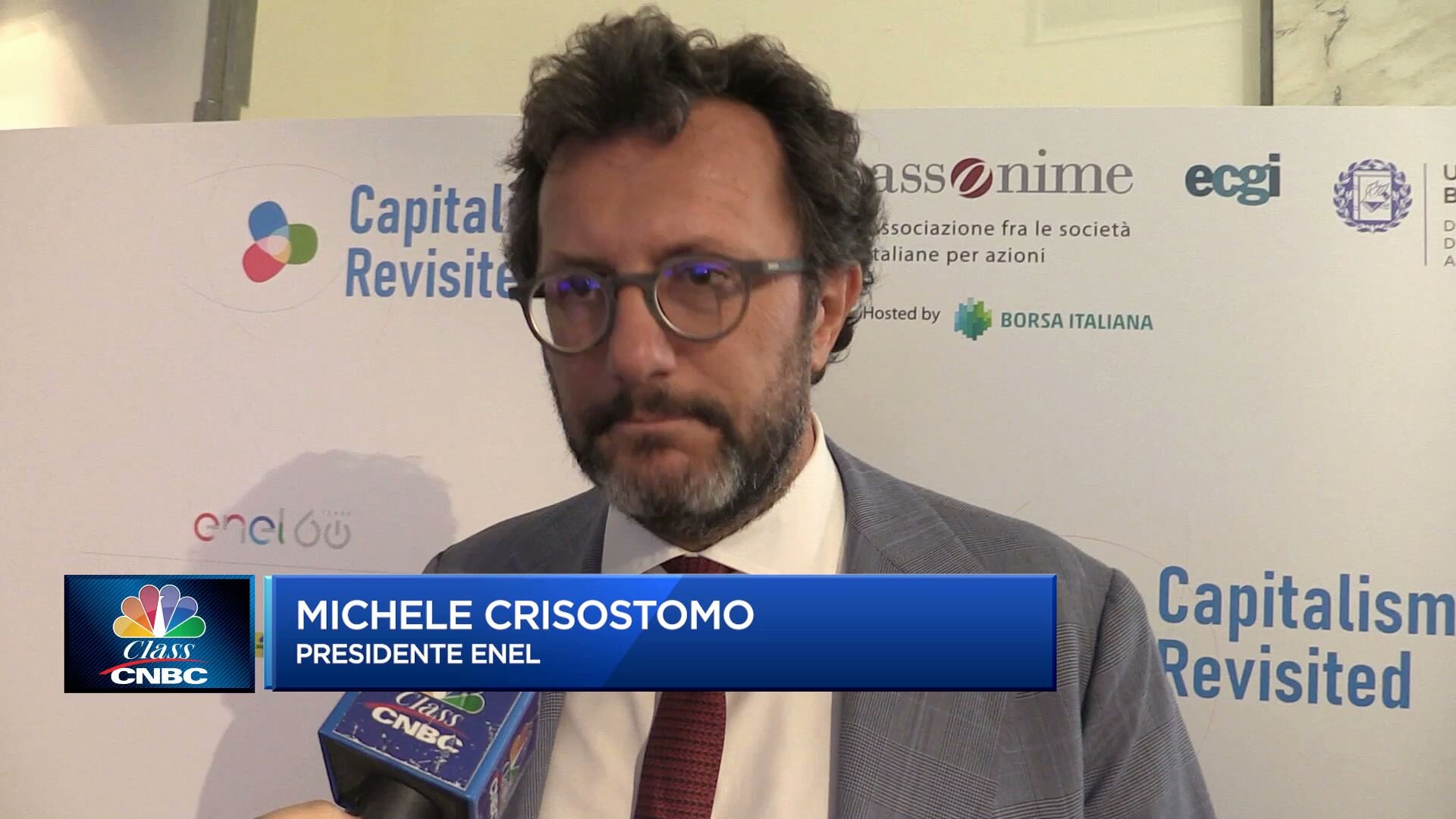 Crisostomo Enel transizione energetica essenziale