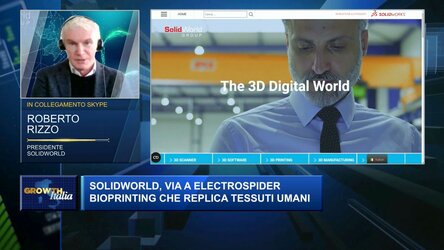 Growth Italia. SolidWorld, parte la produzione di Electrospider, bioprinting che replica i tessuti umani