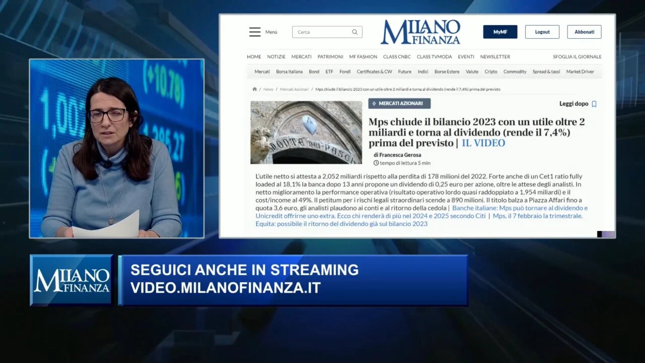 News finanza deals e mercati