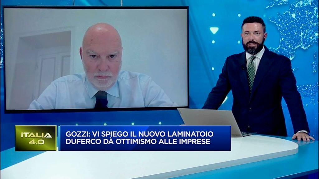 Il nuovo laminatoio di Duferco e i numeri dell'acciaio italiano: Intervista a A. Gozzi