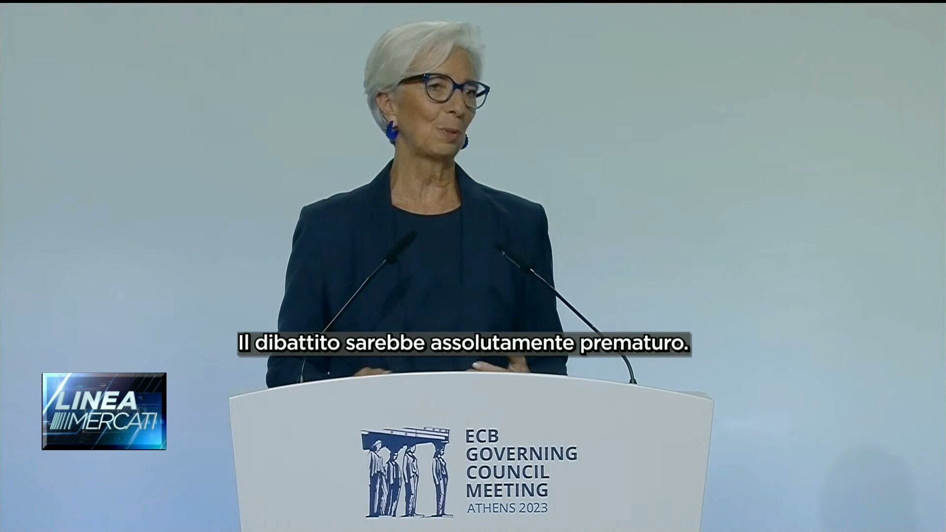 Bce, Lagarde: Economia Debole Ma Prematuro Discutere Del Taglio Dei ...